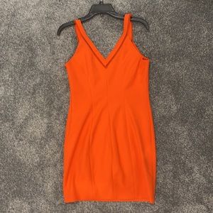 Orange Zara Summer Dress